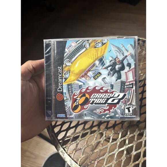 Crazy Taxi 2 (Sega Dreamcast, 2001) Ripped FACTORY Sealed See Pics Read